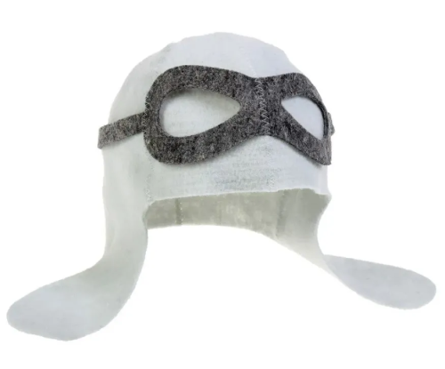 EVA шапка банная пилот войлок синтетический/20